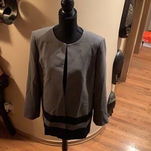 Grey Tahari W Sz12 Suit Jacket